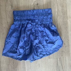 Deep blue-purple Free People Way Home Shorts
